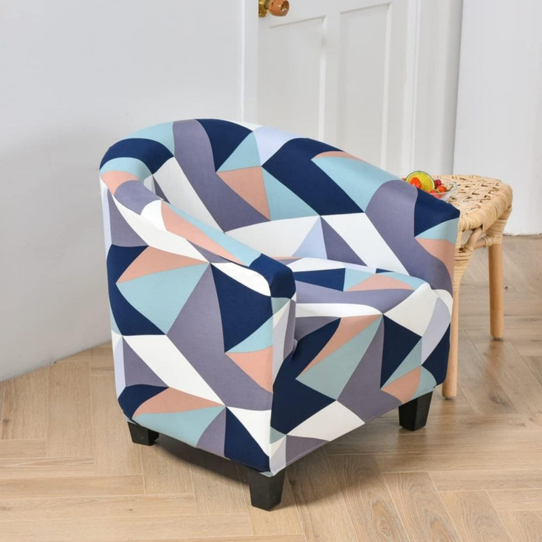 Divano da soggiorno Coprisedia elasticizzata, jacquard, lavabile, morbido, nero