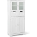Arredo per soggiorno regolabile con vetro bianco