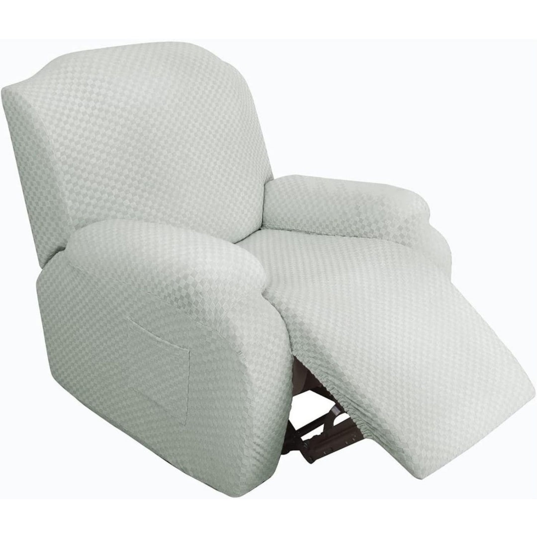 Divano da soggiorno KAISUN Copripoltrona Relax Reclinabile Elasticizzate, nero
