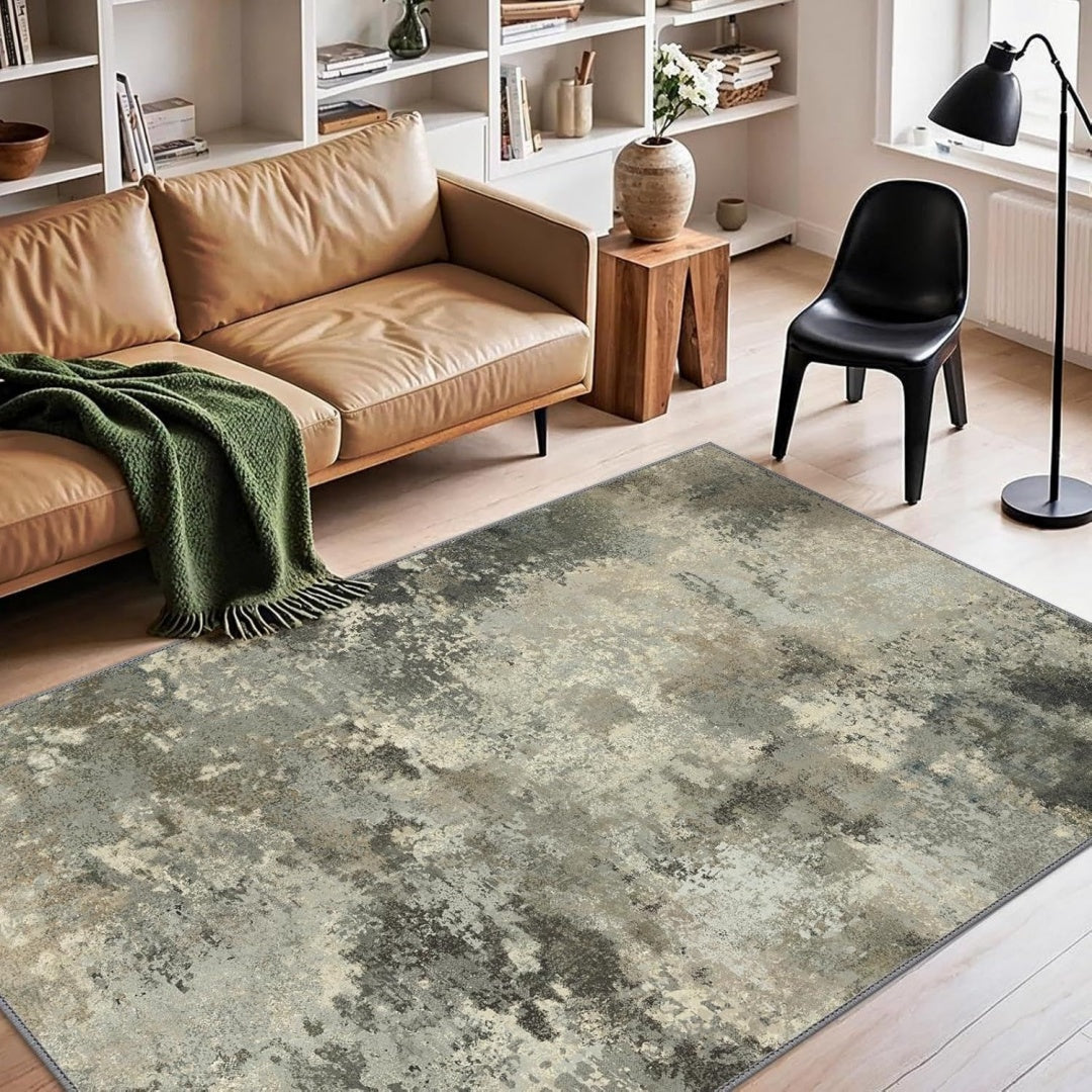 Tappeti di zona GENIMO Tappeto Antiscivolo Moderno Astratto grigio